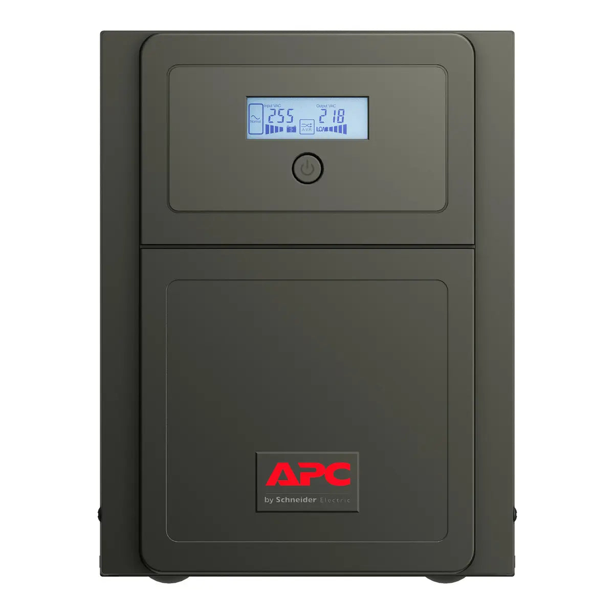 APC Easy UPS SMV2000AI-MS Tower UPS, 2000VA 1400W, 230V, AVR, LCD, 6 Universal Outlets, Black