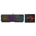 Bloody B1700 Gaming Desktop B140N+ES7+BP-50M USB Black, US Layout