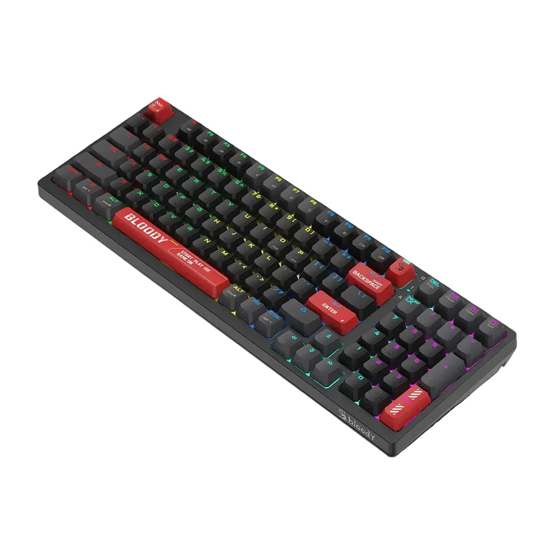 Bloody WS98 Keyboard Red color_red