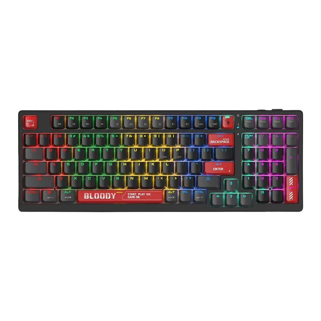 Bloody WS98 Keyboard Red color_red