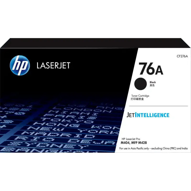 HP 76A Black Original LaserJet Toner Cartridge SKU CF276A