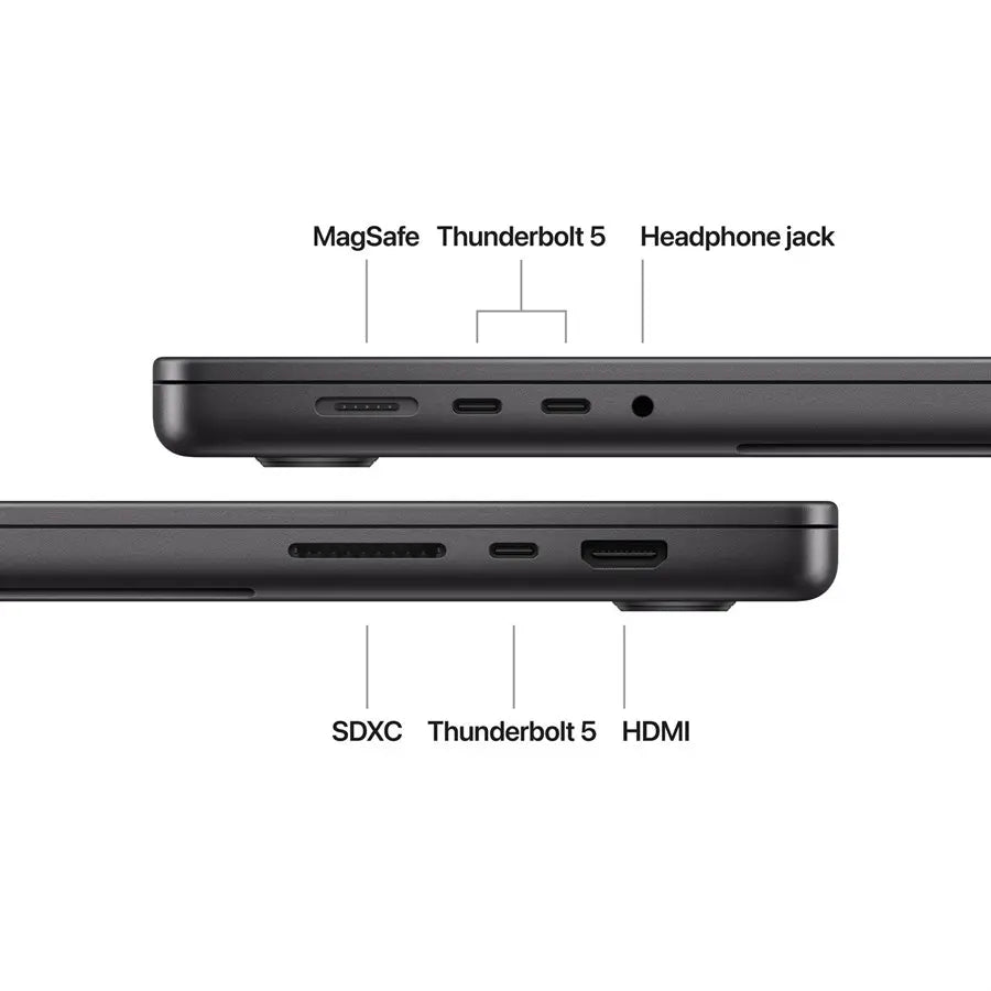 Apple Macbook Pro 16' | Apple M4 Pro 14-Core Chip - 48GB Memory - 512GB SSD - 20-Core GPU - 16' 3456 x 2234 Liquid Retina XDR Display - MX2Y3 - Space Black