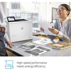 HP LaserJet Enterprise M611DN Monochrome Printer, 65ppm, 1200x1200dpi, Auto Duplex, USB-B Ethernet