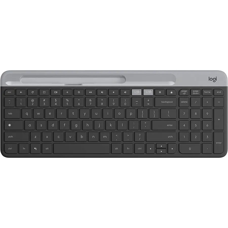 Logitech K580 Slim Multi-Device Wireless Keyboard | Graphite, Slim Design