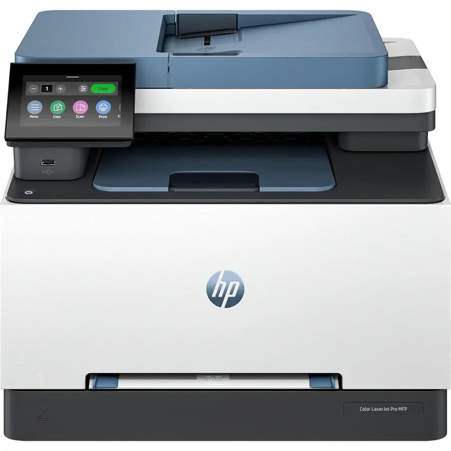 HP Color LaserJet Pro MFP 3303SDW Printer, Print Copy Scan, Wireless, Two-Sided Printing, Scan To PDF, Touchscreen, Dark Surf Blue 499M6A (Official Warranty)