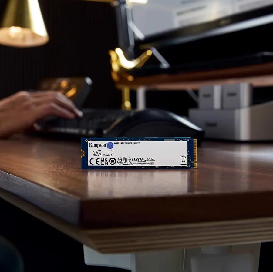 Kingston NV3 4TB M.2 2280 PCIe 4.0 NVMe SSD, 6000MB/s SNV3S/4000G