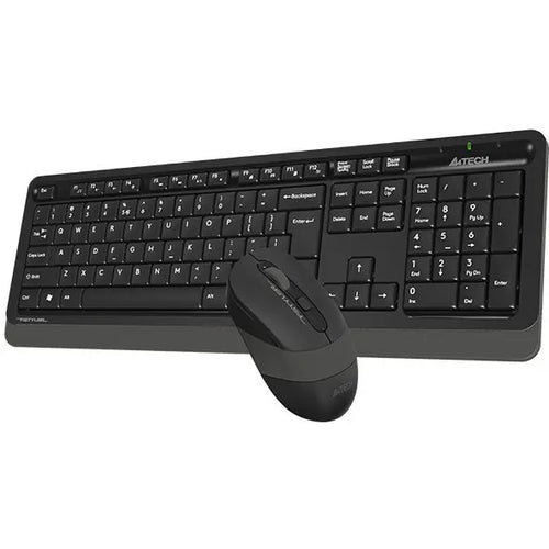 A4Tech Fstyler FG1010S 2.4G Power-Saving Wireless Desktop Set - Grey