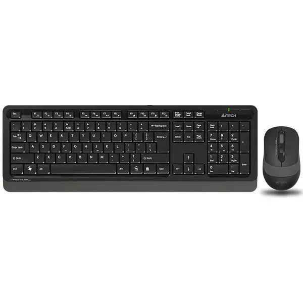 A4Tech Fstyler FG1010S 2.4G Power-Saving Wireless Desktop Set - Grey