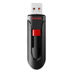 SanDisk Cruzer Glide 3.0 USB Flash Drive, 64GB, USB-A, USB 3.0 Interface, Retractable Design