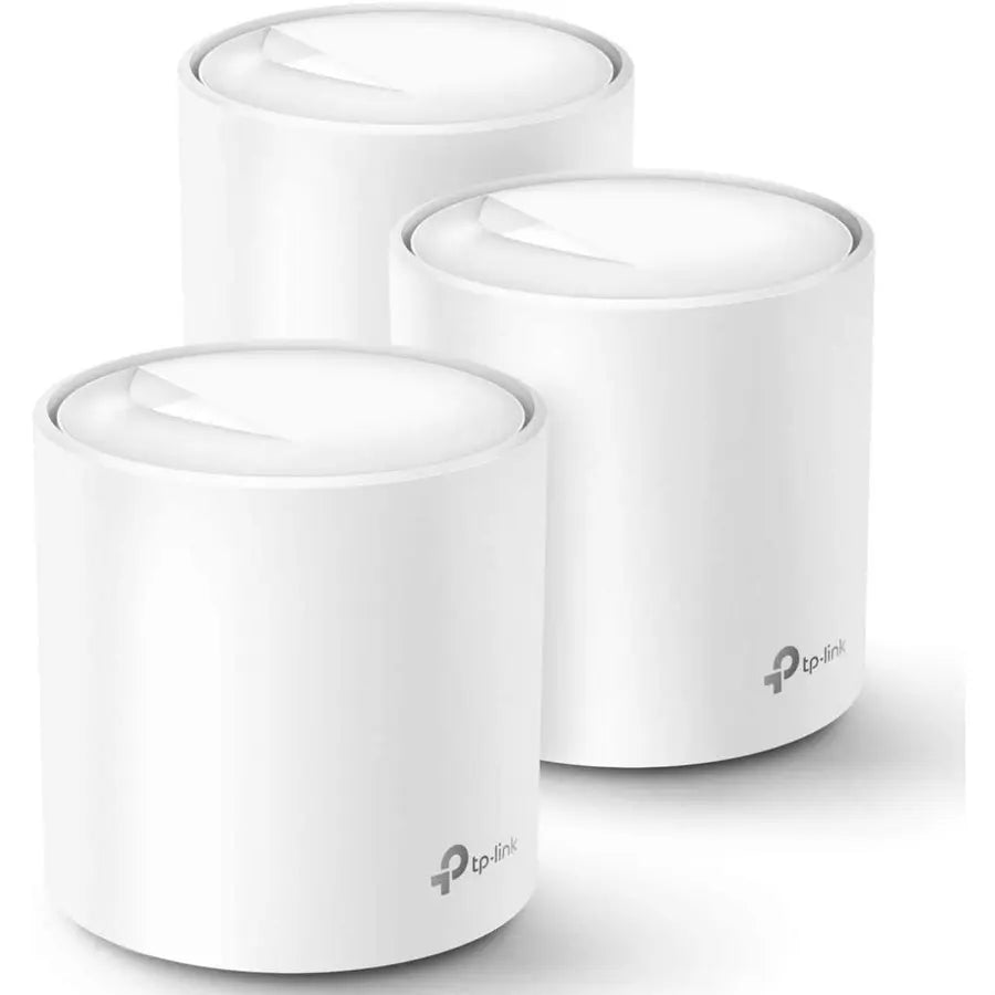 TP-Link Deco X60 AX5400 Whole Home Mesh Wi-Fi 6 System | 3-Pack