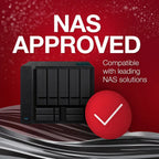 Seagate IronWolf Pro ST18000NE000 18TB NAS Hard Drive, 7200 RPM, 256MB Cache, CMR, SATA 6.0Gb/s, 3.5' Internal HDD