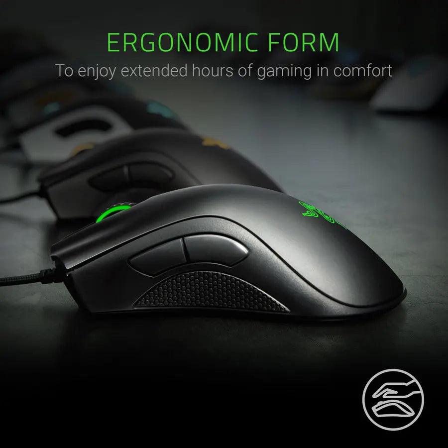 Razer DeathAdder Essential Wired Gaming Mouse - Black | RZ01-03850100