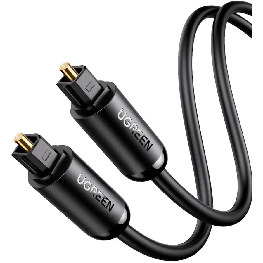 UGREEN 70893 Toslink Optical Audio Cable, 3M, Black