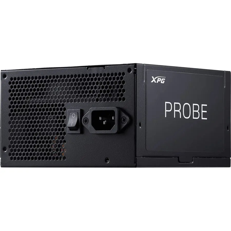 XPG PROBE BRONZE 600W Power Supply, ATX 2.52, 80 Plus Bronze Up To 87% Efficiency, 120mm Sleeve Bearing Fan