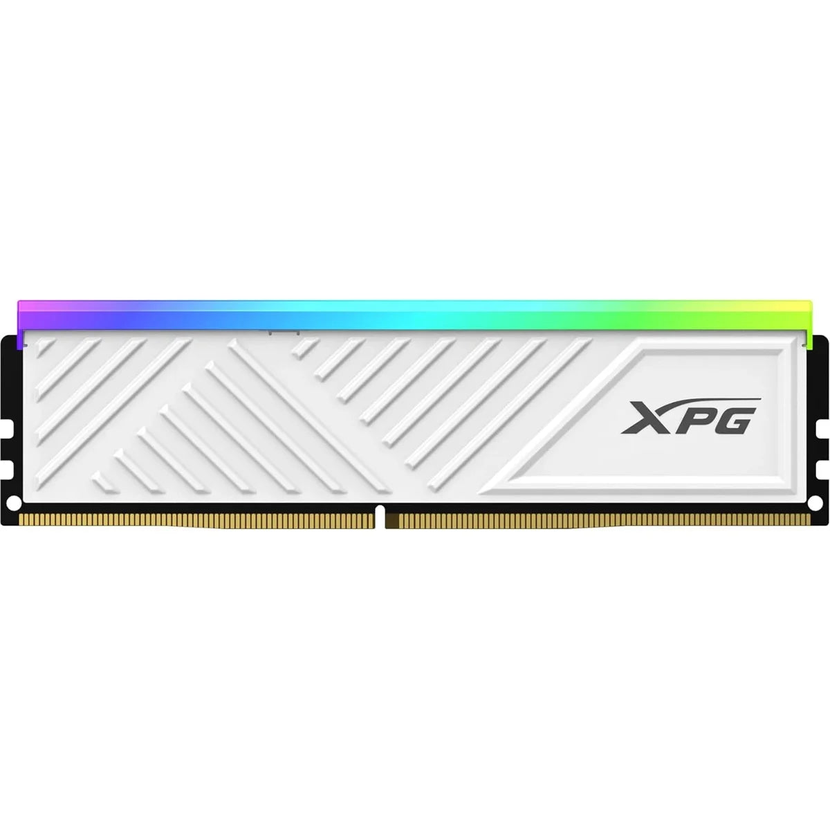XPG SPECTRIX D35G RGB DDR4 Desktop Memory Kit, 16GB 2x8GB, 3200MHz, CL16, White, AX4U32008G16A-DTWHD35G