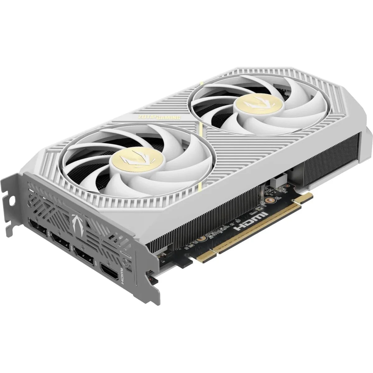 ZOTAC GAMING GeForce RTX 5060 Ti 16GB Twin Edge OC White Edition Graphics Card, 16GB GDDR7, 128-Bit, 2602MHz, White, ZT-B50620Q-10M