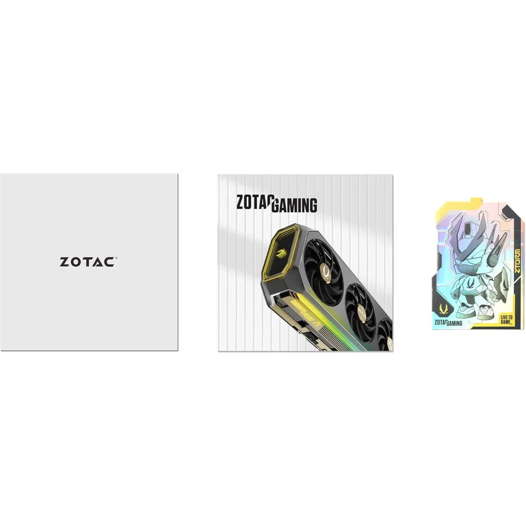ZOTAC GAMING GeForce RTX 5060 Ti 16GB Twin Edge OC White Edition Graphics Card, 16GB GDDR7, 128-Bit, 2602MHz, White, ZT-B50620Q-10M