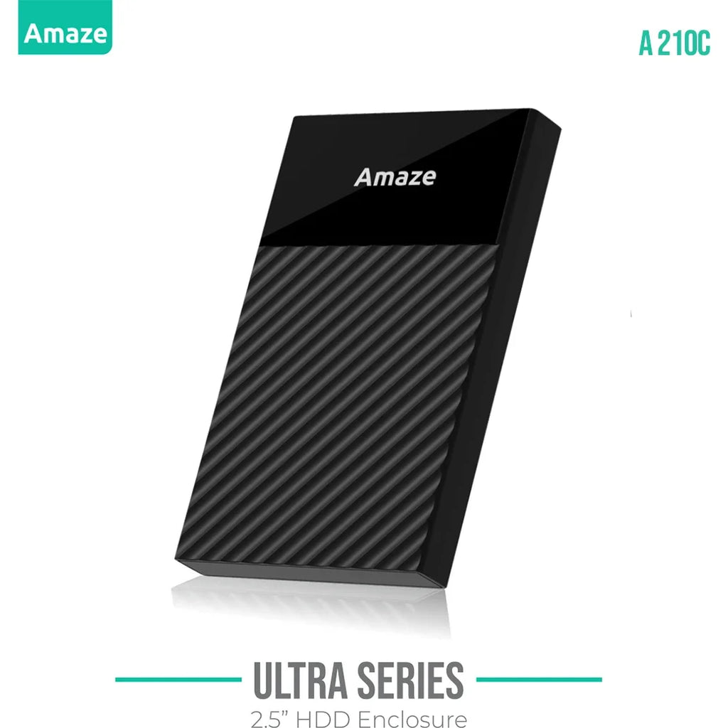 AMAZE Ultra Series 2.5' SSD Case, 6Gbps, Type-C To USB-A 3.1, A210C
