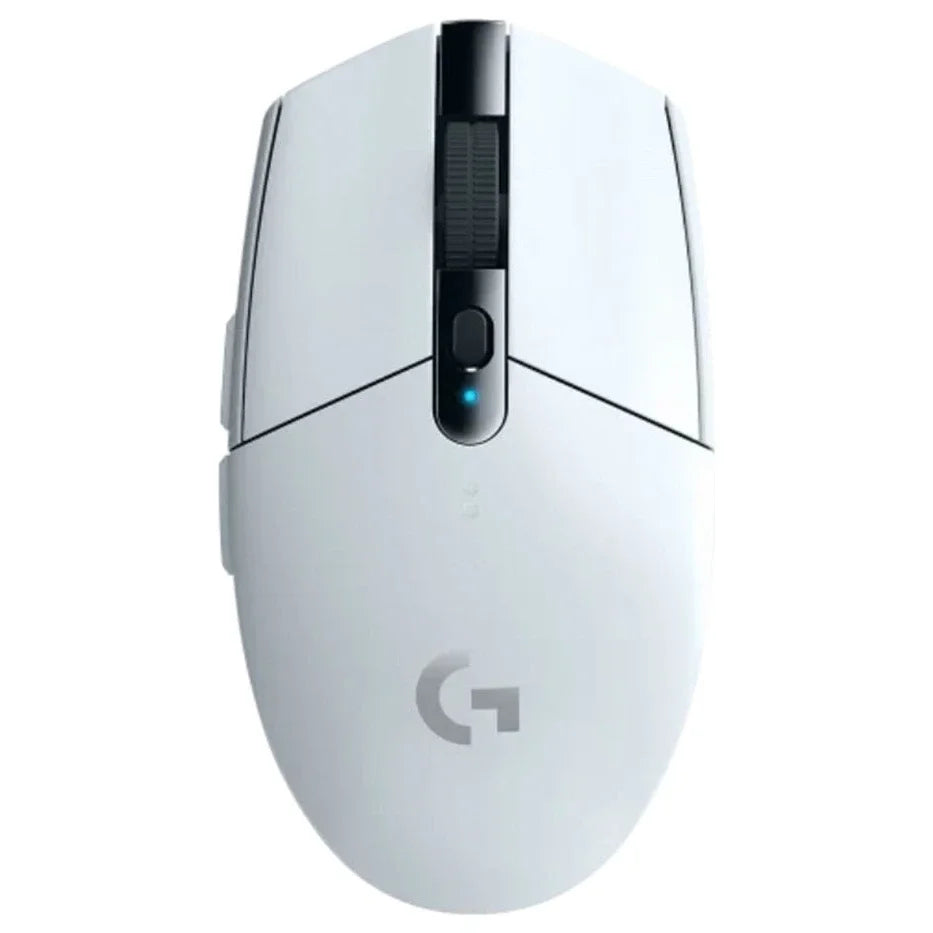 Logitech G304 LIGHTSPEED Wireless Gaming Mouse, Hero Sensor, 1ms Wireless, 250-Hour Battery Life, White