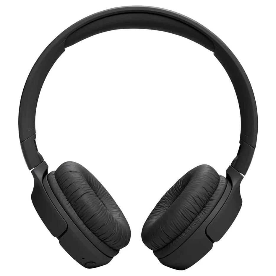 JBL Tune 520BT Wireless On-Ear Headphones, Bluetooth 5.3, Up To 57H Battery Life, Black, JBLT520BTBLK