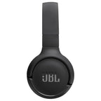 JBL Tune 520BT Wireless On-Ear Headphones, Bluetooth 5.3, Up To 57H Battery Life, Black, JBLT520BTBLK