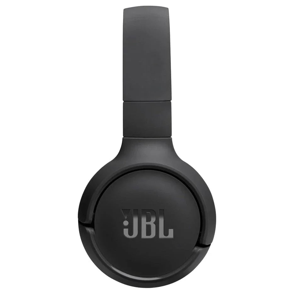 JBL Tune 520BT Wireless On-Ear Headphones, Bluetooth 5.3, Up To 57H Battery Life, Black, JBLT520BTBLK