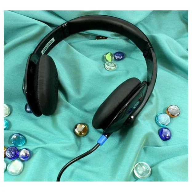 Logitech H540 USB Computer Headset, Noise Canceling Mic, On-Ear Controls, USB-A Connection, 981-000480