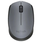 Logitech M171 Wireless Mouse, Grey and Black, 910-004655