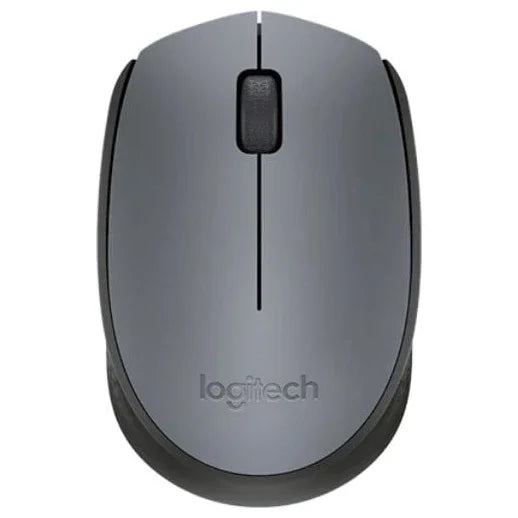 Logitech M171 Wireless Mouse, Grey and Black, 910-004655