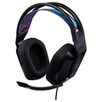 Logitech G335 Wired Gaming Headset, 3.5mm Audio Jack, 40mm Drivers, 240 Grams, Black