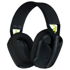 Logitech G435 Lightspeed Wireless Gaming Headset, Bluetooth Wireless, 18 Hours Play Time, Black and Neon Yellow