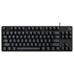Logitech G413 TKL SE Mechanical Gaming Keyboard, Tactile Mechanical Switches, 6-Key Rollover With Anti-Ghost, PBT Keycaps, White LED Lighting, 920-010448