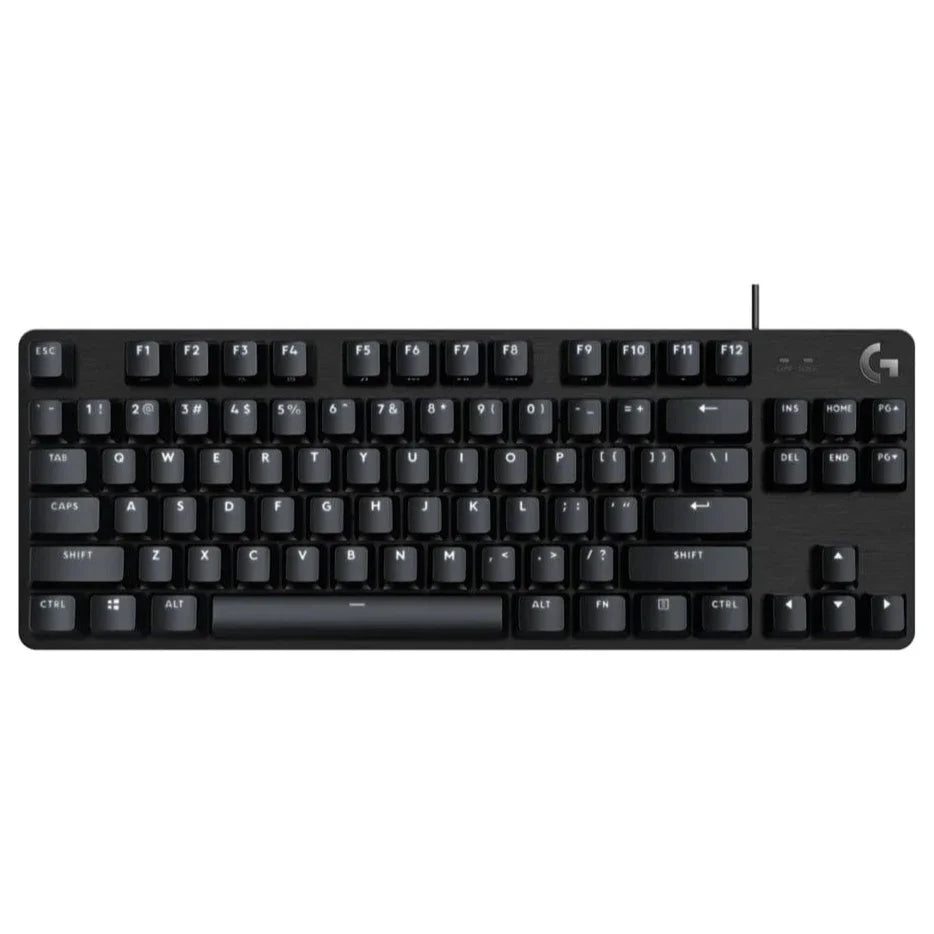 Logitech G413 TKL SE Mechanical Gaming Keyboard, Tactile Mechanical Switches, 6-Key Rollover With Anti-Ghost, PBT Keycaps, White LED Lighting, 920-010448