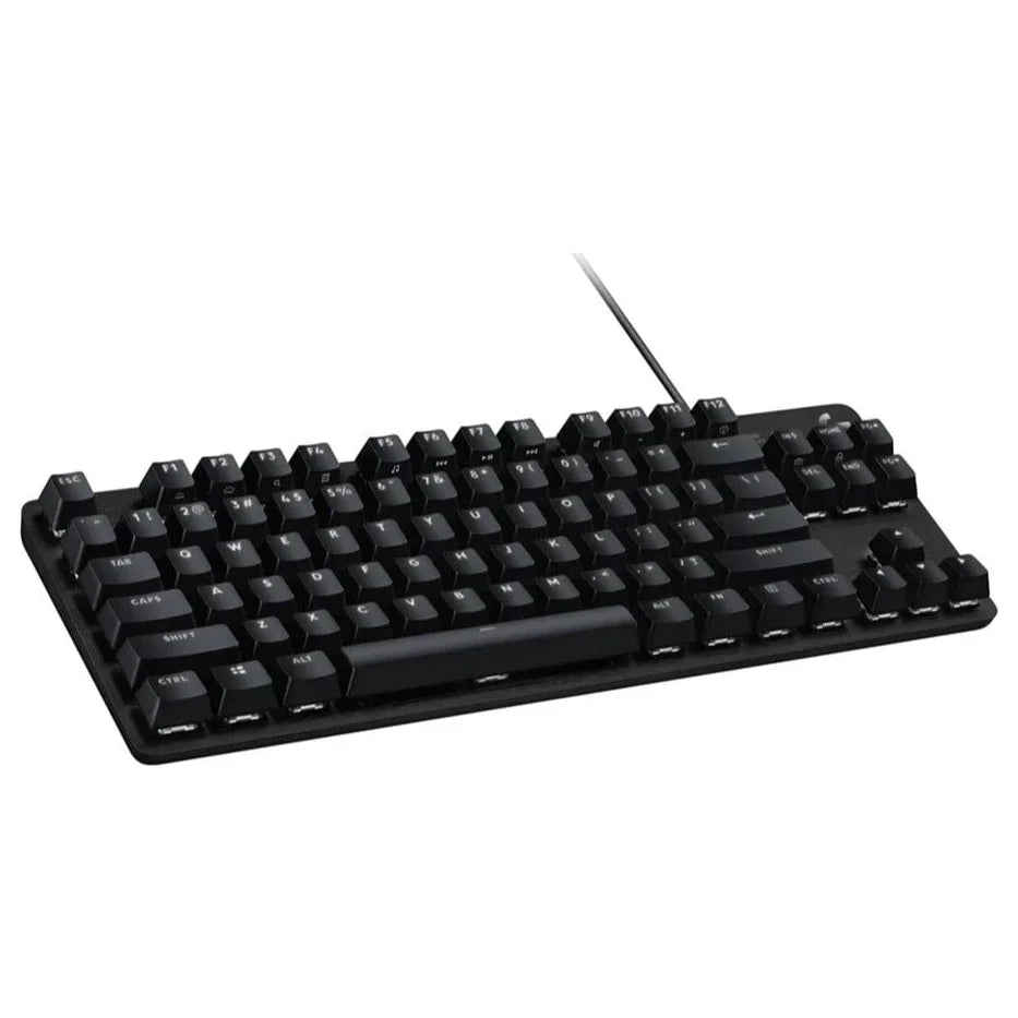 Logitech G413 TKL SE Mechanical Gaming Keyboard, Tactile Mechanical Switches, 6-Key Rollover With Anti-Ghost, PBT Keycaps, White LED Lighting, 920-010448