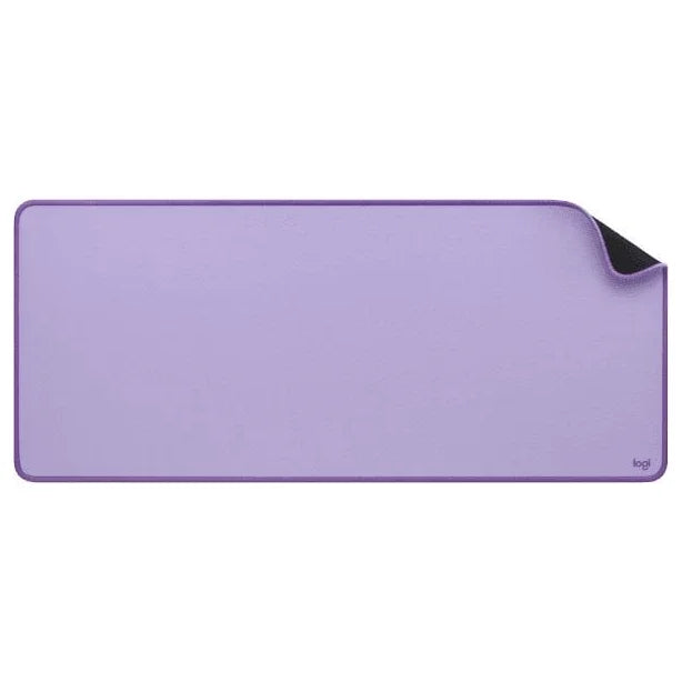 Logitech Desk Mat Studio Series, Spill Resistant, Anti-Slip Base, 100% Recycled Polyester, Lavender, 956-000032