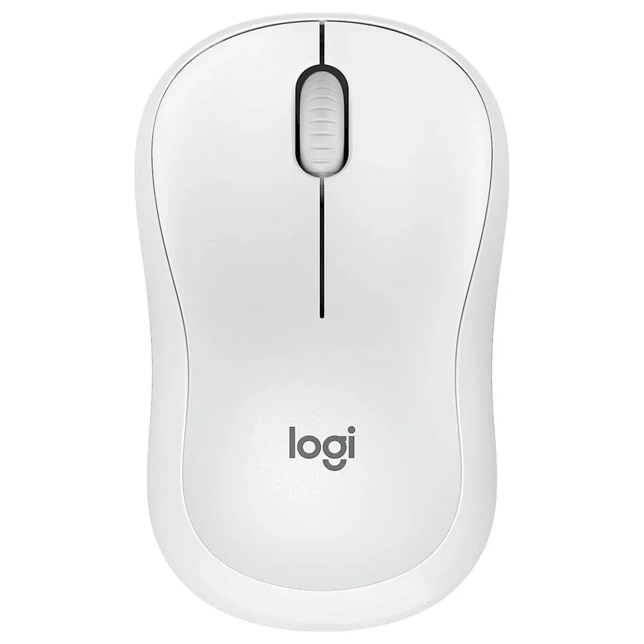 Logitech M240 Silent Bluetooth Wireless Mouse, Silent Touch, Off White
