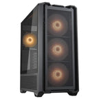 Cougar MX600 RGB Gaming Case Full Tower, 3x 140mm ARGB Fans and 1x 120mm ARGB Fan, Black