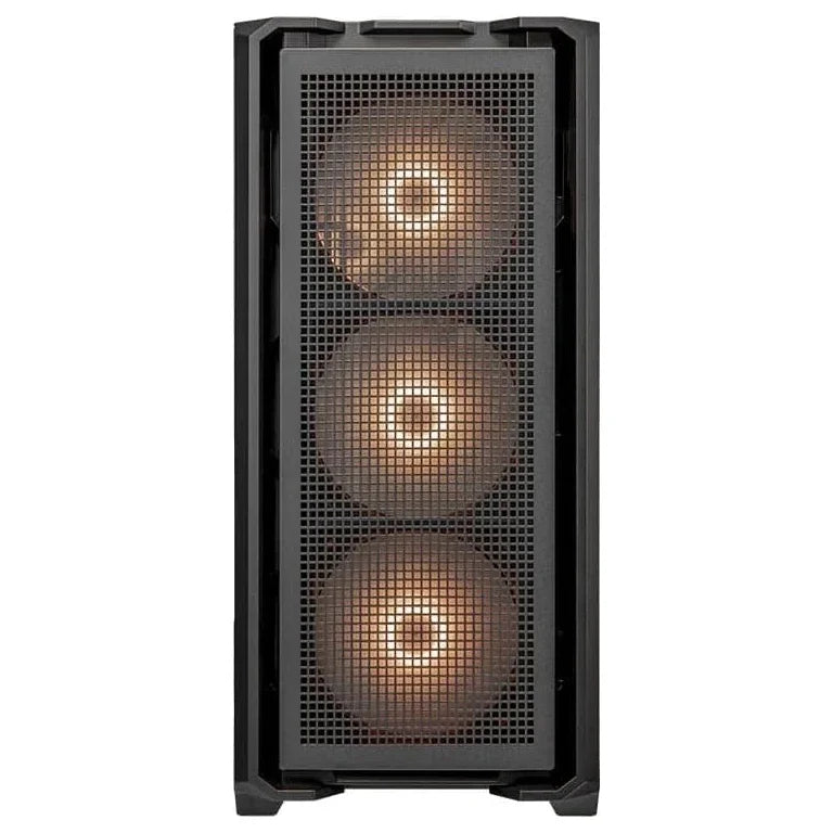 Cougar MX600 RGB Gaming Case Full Tower, 3x 140mm ARGB Fans and 1x 120mm ARGB Fan, Black