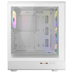 Cougar AIRFACE PURE RGB Mid Tower Case, 3x120mm Front RGB Fans, 1x120mm Rear RGB Fan, Up To 240mm AIO, Up To 320mm GPU, White