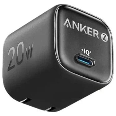 Anker Zolo Fast Charger Charger, 20W, Pd 3.0, 1-Port Usb-C, Black