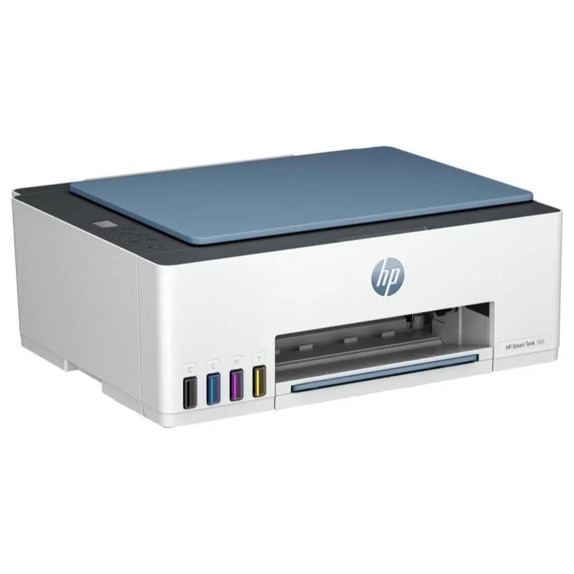 HP Smart Tank 585 All-in-One Printer, Wireless, Up To 12ppm Black, Up To 1200 x 1200 Rendered Dpi, Surf Blue