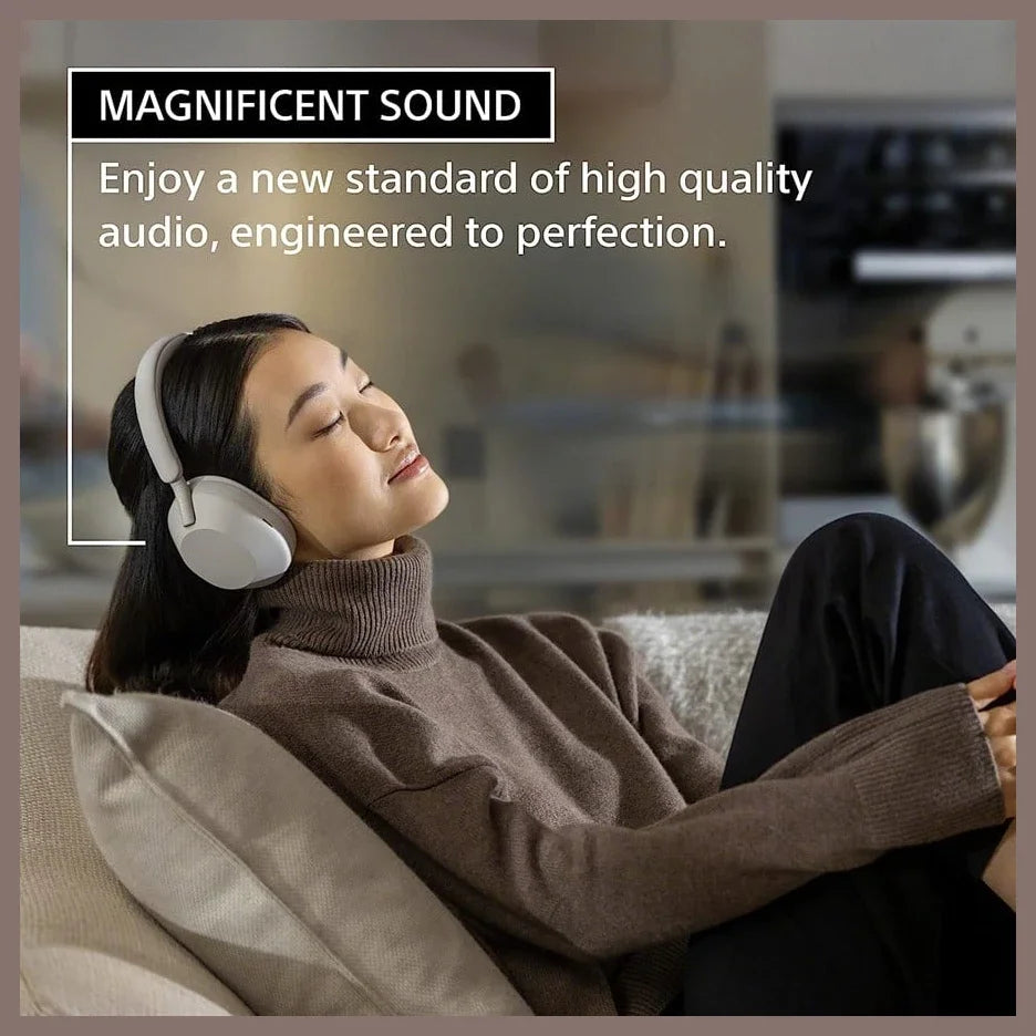 Sony WH-1000XM5 Premium Noise Canceling Headphones, 30-Hour Battery, Alexa Voice Control, Black