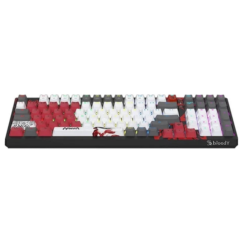 Bloody S98 Naraka Hot-Swappable RGB Mechanical Gaming Keyboard, BLMS Red Plus Switch