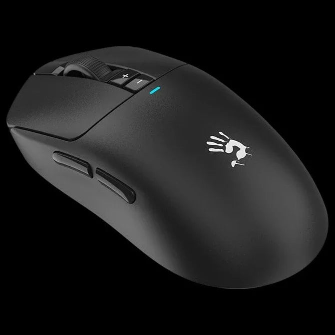 A4Tech Bloody R72 Pro Duo Dual Mode Wireless Gaming Mouse, 2.4GHz and USB Connection, 26000 CPI, 1000Hz, 1ms, Black