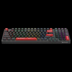 A4Tech Bloody WS98 Dual-Core Wireless Mechanical Keyboard, Multi-Mode, 1ms Wireless Transmission, RGB Backlit, Sports Red