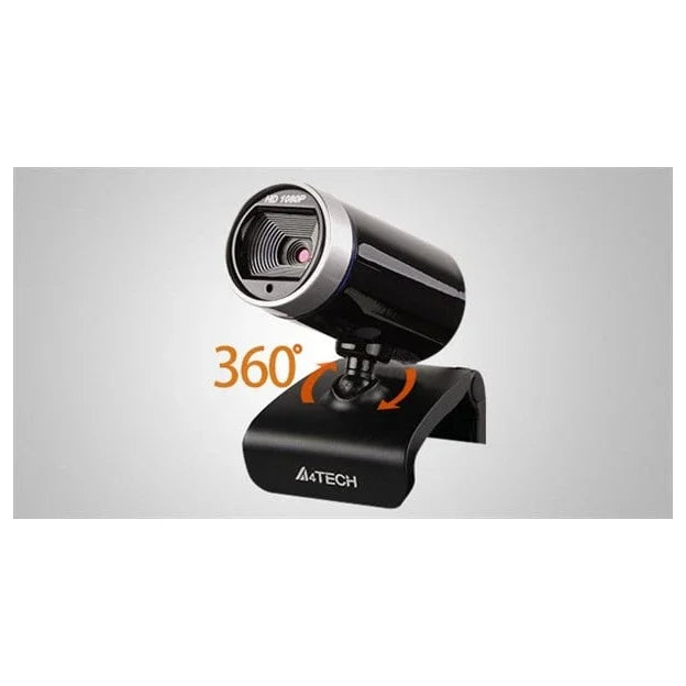 A4Tech PK-910H 1080p Full-HD WebCam, Digital Mic, Black