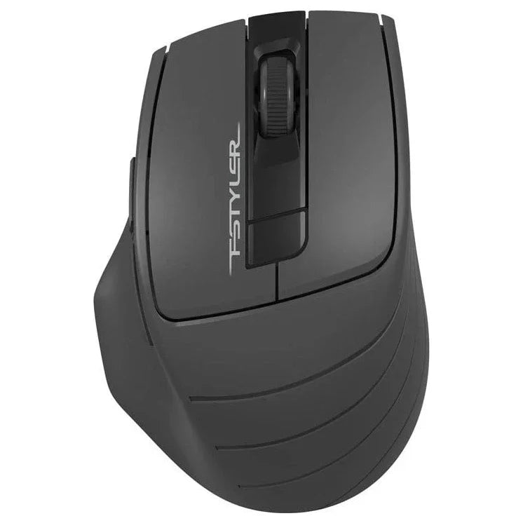 A4Tech FG30S Fstyler 2.4G Wireless Mouse, 2.4GHz, 2000 DPI, Silent Clicks, Grey