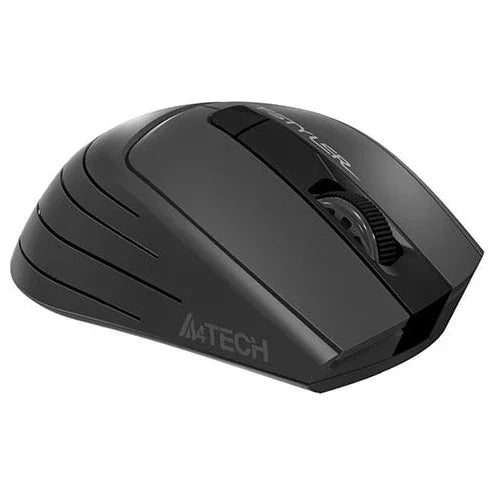 A4Tech FG30S Fstyler 2.4G Wireless Mouse, 2.4GHz, 2000 DPI, Silent Clicks, Grey