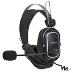 A4Tech HU-50 ComfortFit Stereo USB Headset, Single-Directional Mic