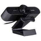 A4Tech PK-1000HA UHD 4K Pro AF Webcam, 2160p 30fps, Auto Focus, Dual Noise-Cancelling Microphones, 95 Degree Viewing Angle
